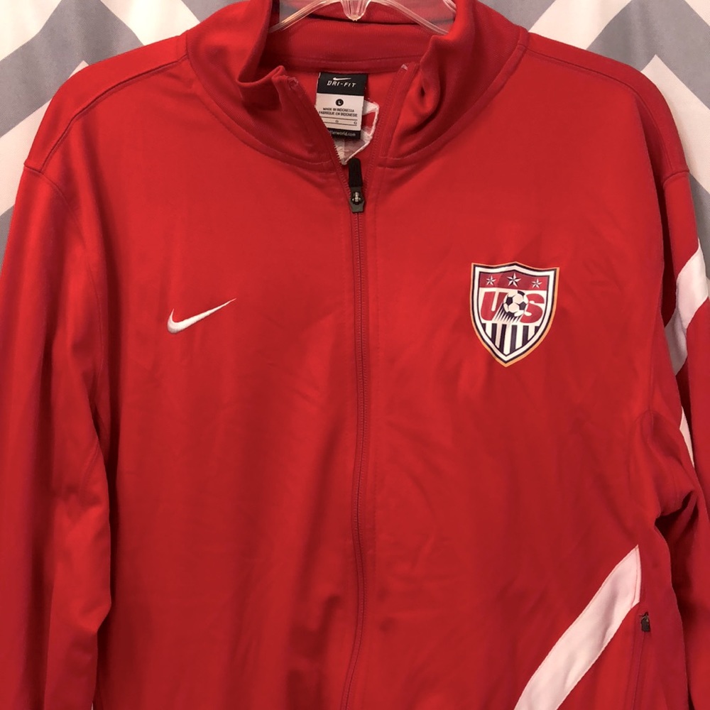 USA soccer federation team jacket ⚽️ Nike Dri-Fit